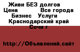 Живи БЕЗ долгов ! › Цена ­ 1 000 - Все города Бизнес » Услуги   . Краснодарский край,Сочи г.